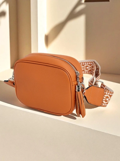 Royalfashion Kleine Damenhandtasche aus Ökoleder Calista Verde