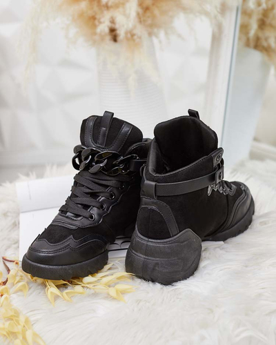 Royalfashion Damen sportliche hohe Sneaker Bullaro