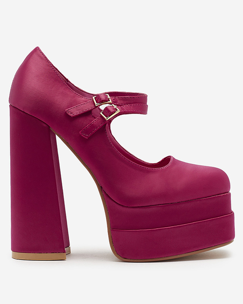 Жіночі туфлі на високій шпильці кольору фуксії Elika - Взуття