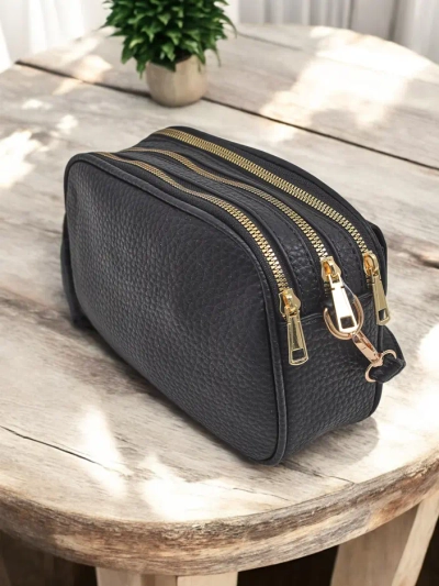Royalfashion Kleine Damenhandtasche aus Ökoleder