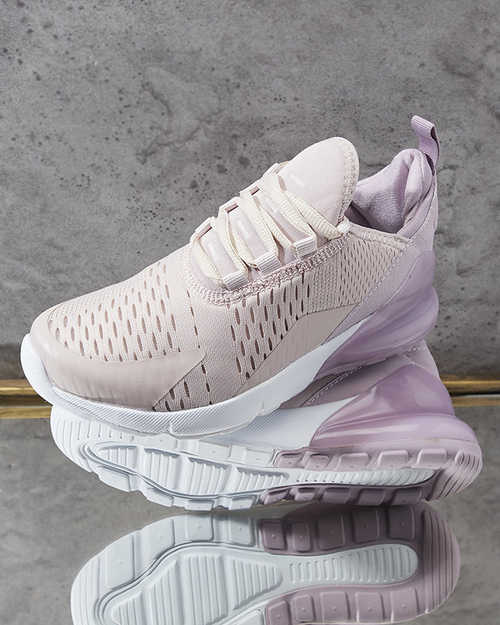 OUTLET Royalfashion Світло-рожеві жіночі тканинні спортивні туфлі Tayrio