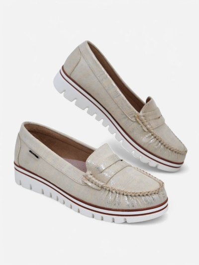 Royalfashion Damen-Eco-Suede-Mokkasins Bellisse