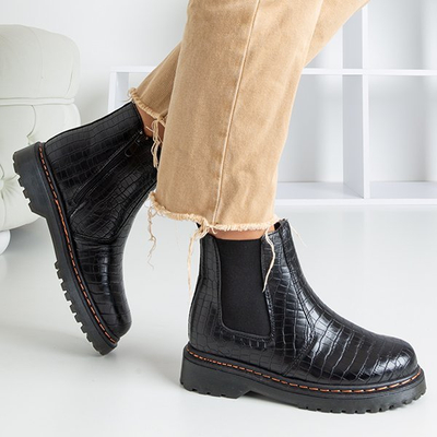 Galetiasi Damen Schlangenleder Stiefel - Schuhe