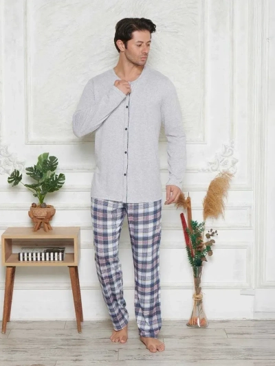 Royalfashion Baumwollherrenpyjamas