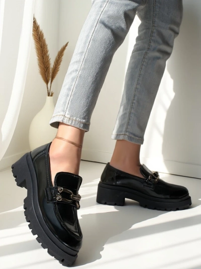 Royalfashion Damenlackslipper Arieda