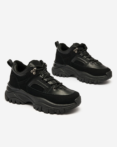 Royalfashion Чорні жіночі кросівки Aherot