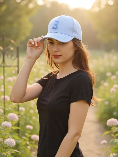 Royalfashion Cap mit Bunny Chic Patch