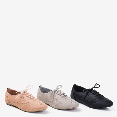 Schwarze Gresian Openwork-Damenschuhe - Schuhe