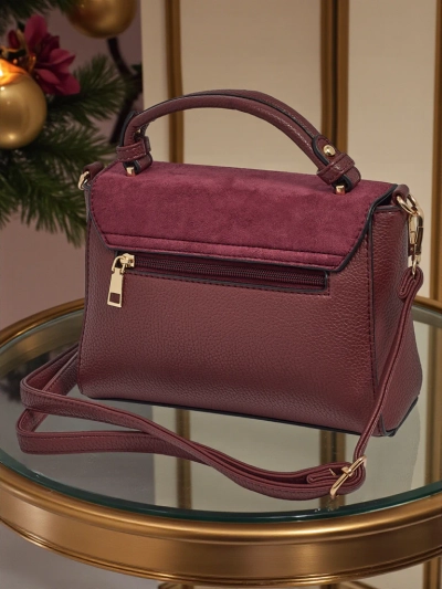 Kleine Damenhandtasche aus Öko-Leder Merlina