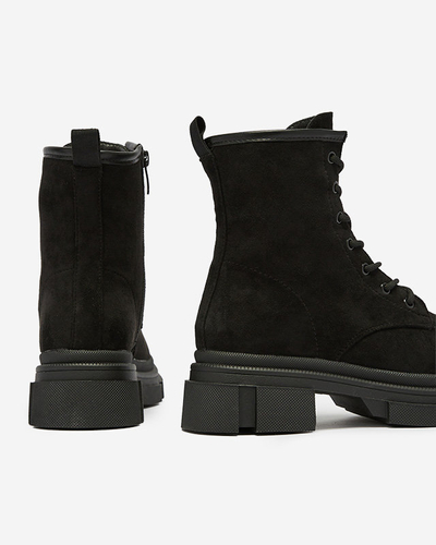 Schwarze Damenstiefel a'la workery Yeam- Footwear