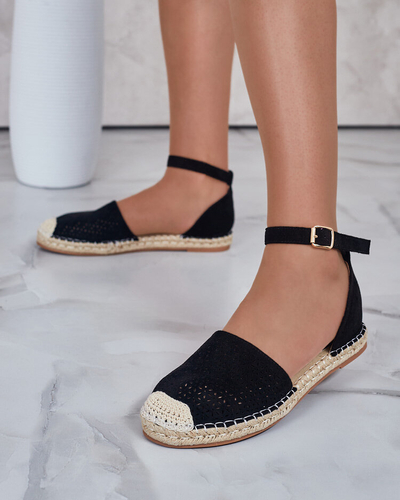 Royalfashion Damen Felle Espadrilles