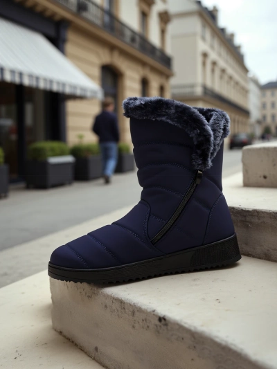 Royalfashion Damen Schneestiefel im Boot-Style Baccinis