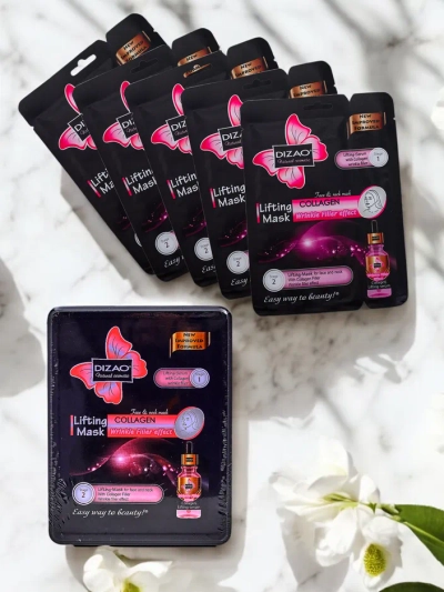 DIZAO - Set aus sérum und Maske mit Kollagen 6g + 36g x 10 Stück