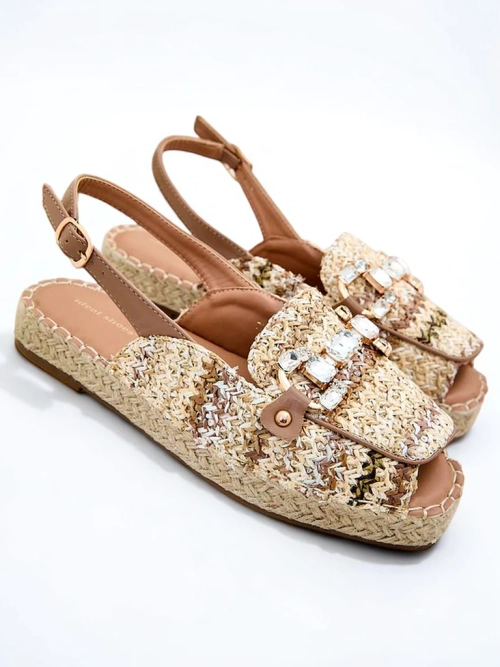 Royalfashion Damen-Espadrilles mit offener Spitze