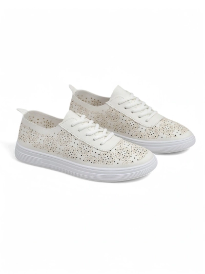 Royalfashion Schnürschuhe für Damen mit einem Druck Fennie