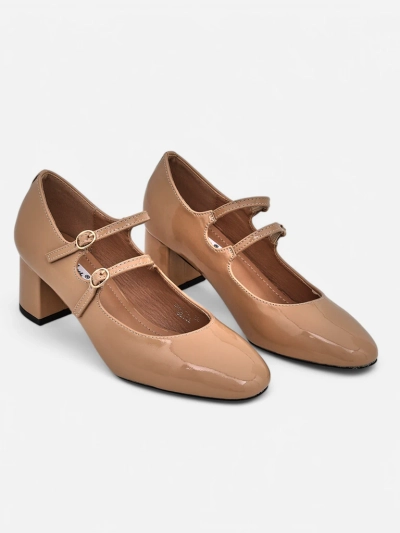 Royalfashion Patent Damen-High-Heels mit Riemen Ovigs