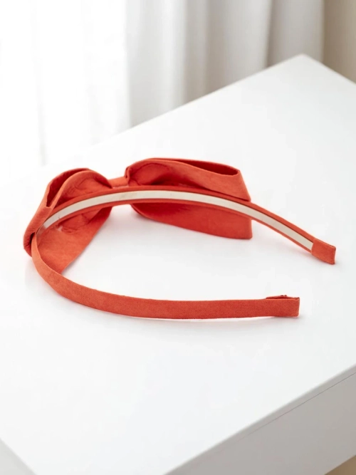 Royalfashion Обруч для волосся з бантом Ліла