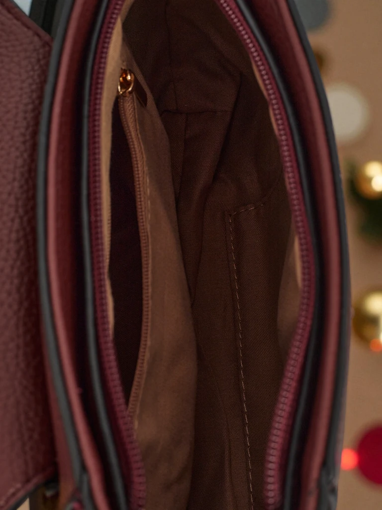 Kleine Damenhandtasche aus Öko-Leder Fioren