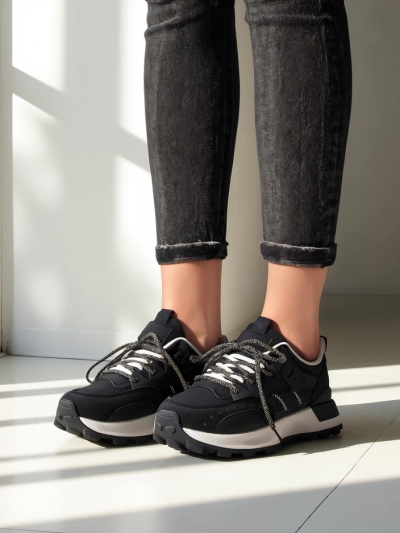 Royalfashion Damen Sportliche Sneaker Eretra