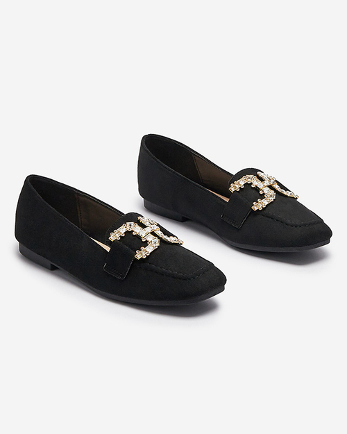 Жіночі чорні мокасини Jaorica- Footwear