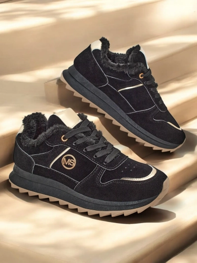 Royalfashion Утеплені кросівки для жінок з хутром Борис