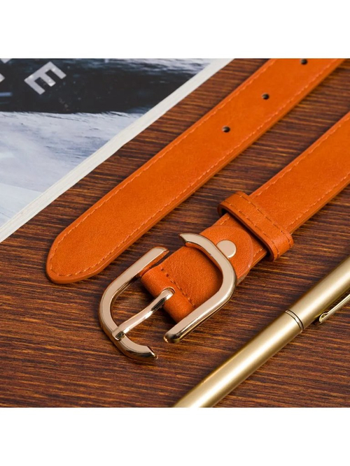 Royalfashion Жіночий вузький ремінь для штанів