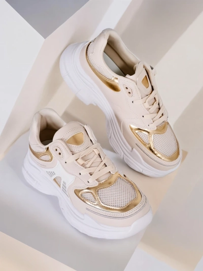 Royalfashion Damen Sneaker mit dicker Sohle Ovelba