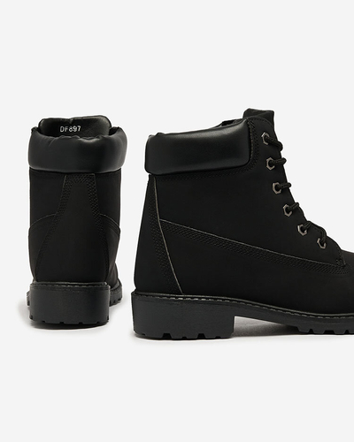 Royalfashion Black women's Karveliea trappers