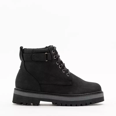 OUTLET Чорні жіночі туристичні черевики Endseio - Взуття