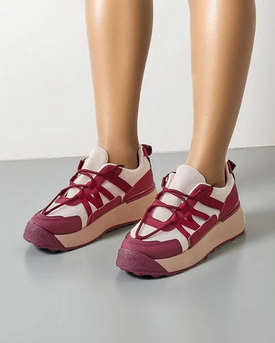 Royalfashion Damen Plattform Sneaker Venusoe