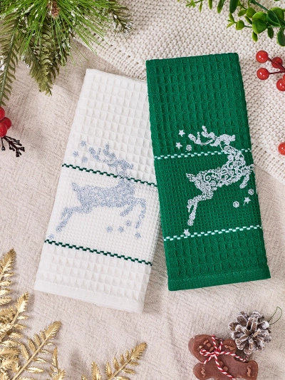 Royalfashion Urlaubs-Handtuchset Frohes neues Jahr