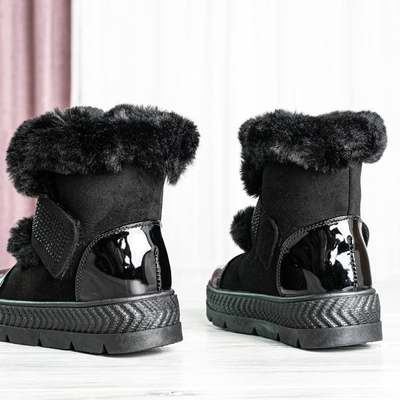 Schwarze Dayna Platform Snow Boots - Schuhe