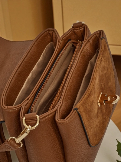 Kleine Damenhandtasche aus Öko-Leder Aurella