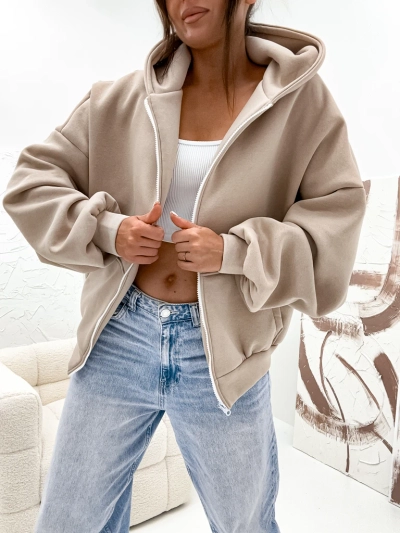 Royalfashion Damen Baumwollfleece-Pullover Butterfly