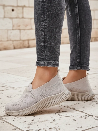 Royalfashion Damen Stoff Slipper Sportschuhe Serra