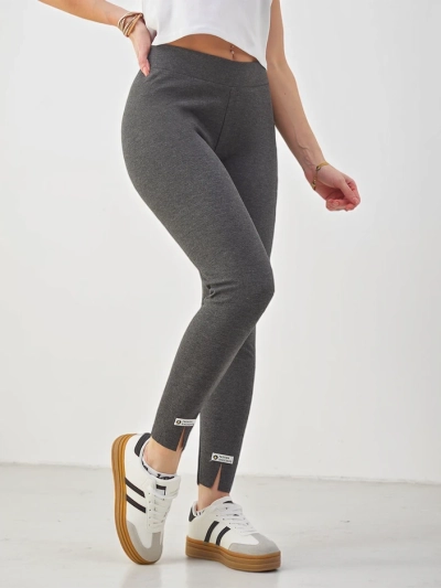 Royalfashion Damen Ripp-Cotton Leggings