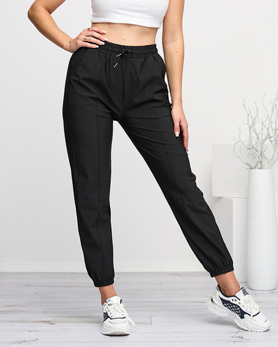 Schwarze Jogger für Damen - Kleidung