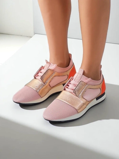 Royalfashion Damenstoffsport sneakers Gentlesi