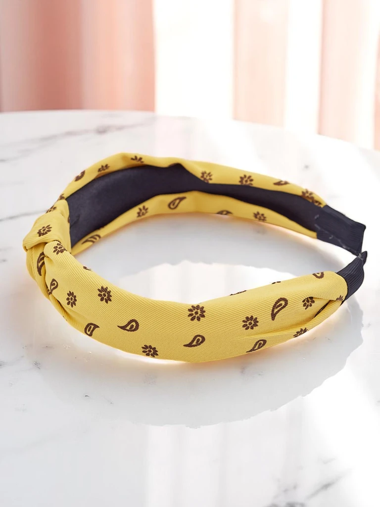 Royalfashion Geflochtenes, gemustertes Haarband Grafity Boom