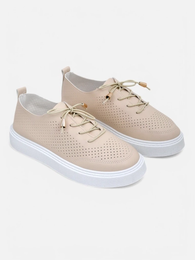 Royalfashion Damen perforierte Schnürsport Schuhe Vaned