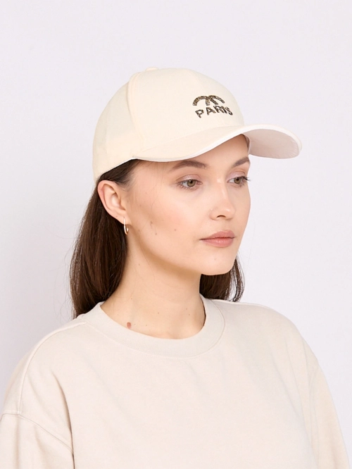 Royalfashion жіноча кепка з козирком, прикрашена цирконієм