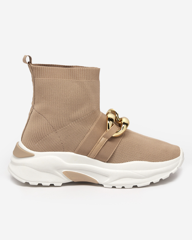 High Deveris Damen-Sneaker in Hellbraun - Schuhe