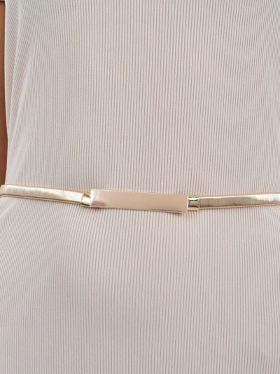 Elastischer Damengürtel mit dekorativem Verschluss