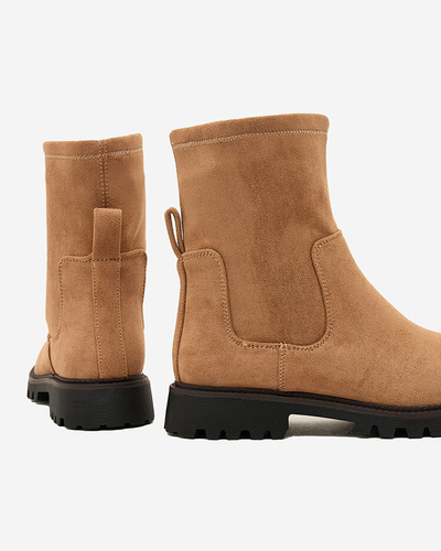 Royalfashion Gebimma Damenstiefel aus Öko-Wildleder