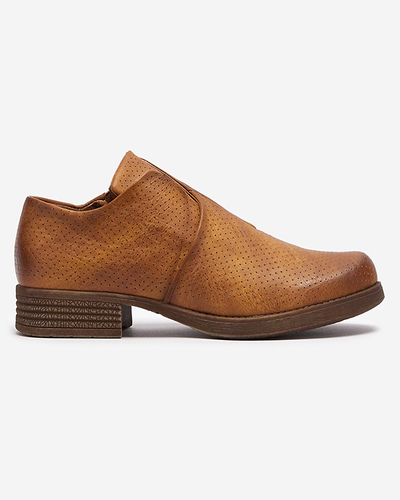 Camel Halbstiefel aus Öko-Leder Ilioppa- Footwear