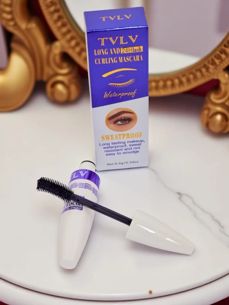 Wasserfeste Mascara – verleiht Schwung und verlängert die Wimpern, 24 Stunden Haltbarkeit
