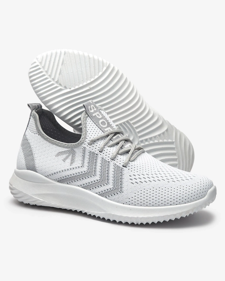 Damen-Sportschuhe aus Stoff in weißer Farbe Leridis - Footwear