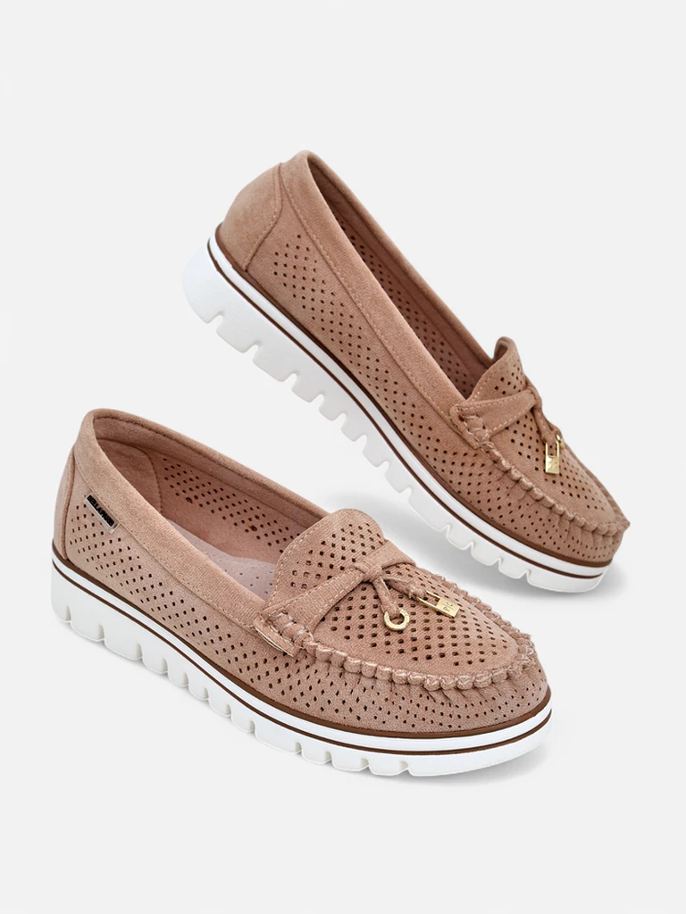Royalfashion Damen Perforierte Loafers Elissas