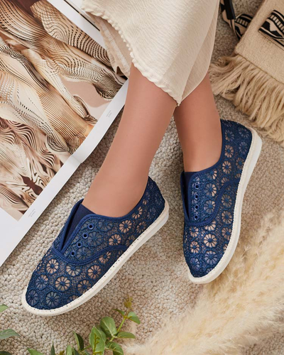 Royalfashion Damen durchbrochene Turnschuhe Nurram
