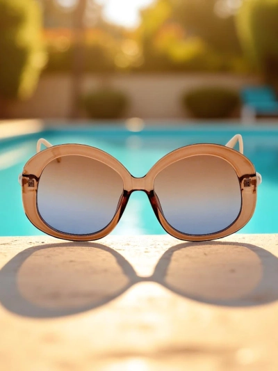 Royalfashion Sonnenbrille mit dekorativen Bügeln Glam Shine